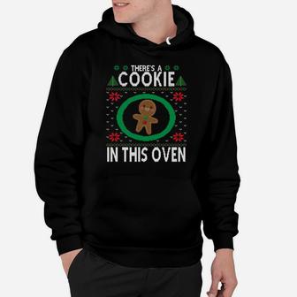 Ugly Christmas Pregnancy Announcement Expecting Mom Sweatshirt Hoodie | Crazezy AU