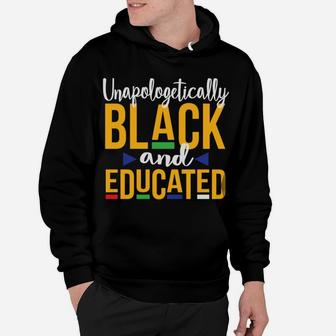Unapologetically Black Educated Dop E Melanin Christmas Gift Hoodie | Crazezy CA