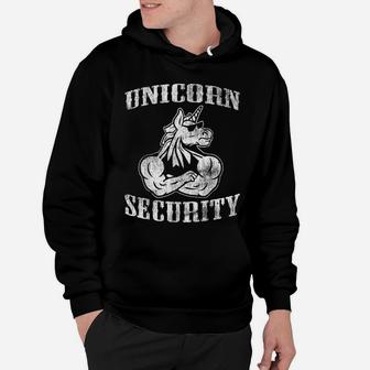 Unicorn Security Magical Funny Costume Cute Gift Hoodie | Crazezy