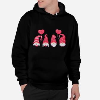 Valentine's Day Gnome Love Hoodie - Monsterry