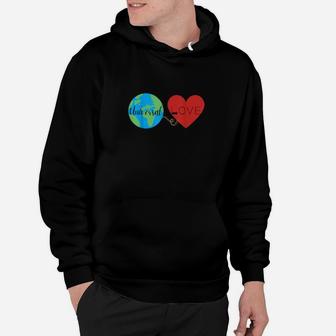Valentine's Day Love Is Universal Diverse February Hoodie - Monsterry