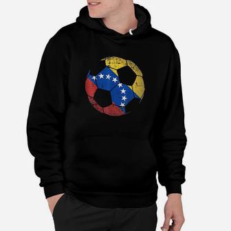 Venezuela Soccer Ball Flag Jersey Hoodie | Crazezy