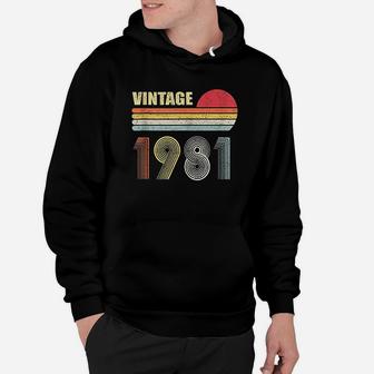 Vintage 1981 Hoodie | Crazezy UK