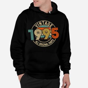 Vintage 1995 - 25 Years Old Gift - 25Th Birthday Hoodie | Crazezy