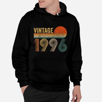 Vintage 1996 26Th Birthday For Men Women 26 Years Old Gifts Hoodie | Crazezy UK