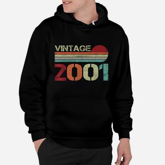 Vintage 2001 Funny 21 Years Old Men And Women 21St Birthday Hoodie | Crazezy AU