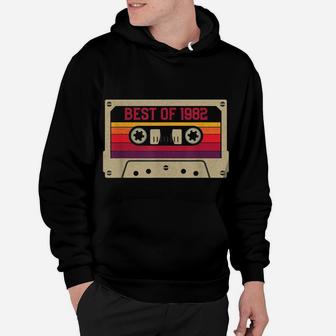 Vintage 39 Years Old Cassette Tape Best 1982 39Th Birthday Hoodie | Crazezy