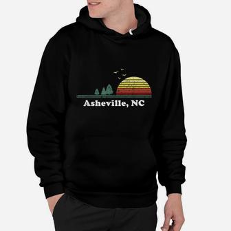 Vintage Asheville, North Carolina Home Native Art Design Hoodie | Crazezy