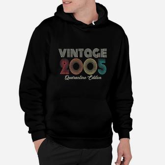 Vintage Made In 2005 16Th Birthday Hoodie | Crazezy