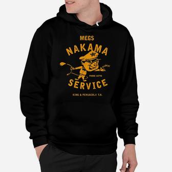 Vintage Megs Nakama Service Reversed Yellow Aloha Attendant Hoodie | Crazezy