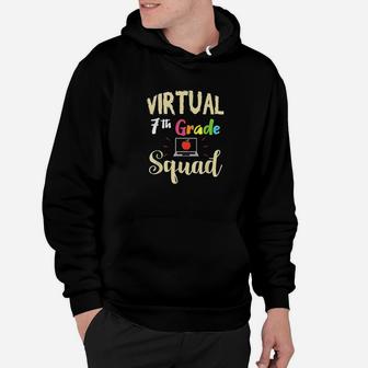 Virtual 7Th Grade Squad Teacher Student Back To School Hoodie | Crazezy