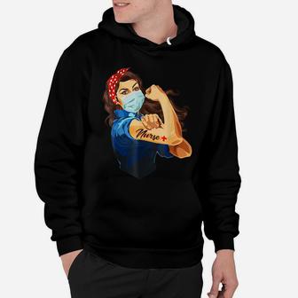 We Can Do It Nurse Woman Strong Hoodie | Crazezy