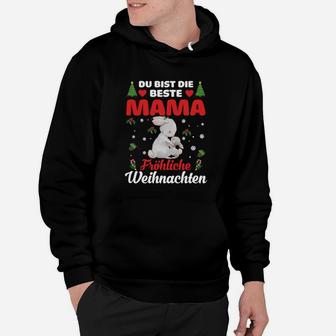 Weihnachtsshirt Beste Mama mit Koala-Motiv, Süßes Tee für Mütter Hoodie - Seseable