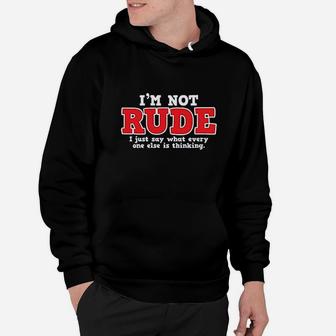 What Every One Else Is Thinking Hoodie | Crazezy CA