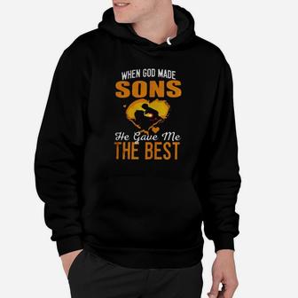 When God Made Sons Hoodie - Monsterry UK