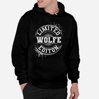 Wolfe Funny Surname Family Tree Birthday Reunion Gift Idea Hoodie | Crazezy
