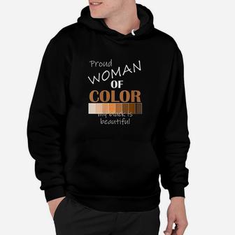 Woman Of Color My Black Is Beautiful African Queen Hoodie | Crazezy AU