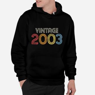 Womens 2003 Vintage Born Made 2003 Retro 2003 Gift For Men Women Hoodie | Crazezy