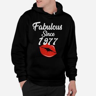 Womens Fabulous Since 1977 Chapter 44 Fabulous 44Th Birthday Party Hoodie | Crazezy CA