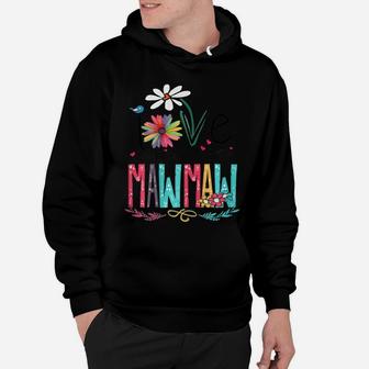 Womens I Love Being Called Mawmaw Sunflower Mothers Day Gift Hoodie | Crazezy