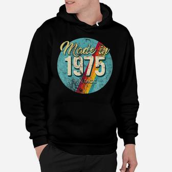 Womens Made In 1975 Vintage 45Th Birthday Retro Throwback C1 Hoodie | Crazezy UK