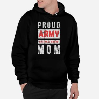 Womens National Guard Mom Shirt Proud Army National Guard Mom Gift Hoodie | Crazezy