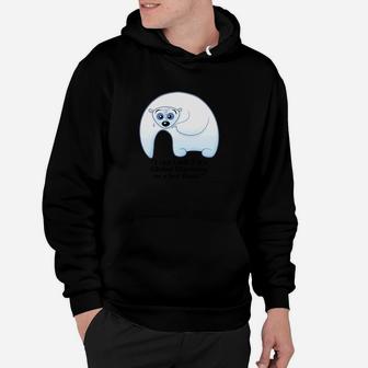 Womens Polar Bear Ladies Someones Been Sitting In My Ch Hoodie - Thegiftio