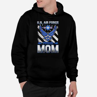 Womens Pride Military Family - Proud Mom Air Force Gifts Hoodie | Crazezy AU