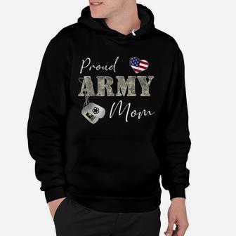 Womens Proud American Army Mom Women Hoodie | Crazezy AU