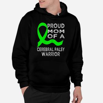 Womens Proud Mom Of A Cerebral Palsy Warrior Hoodie | Crazezy