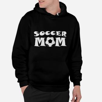 Womens Soccer Mom Graphic For Proud Soccer Football Moms Hoodie | Crazezy DE