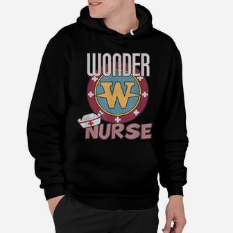 Wonder Nurse For The Super Nurse, Rn, Er, Lvn, Caregiver Hoodie | Crazezy