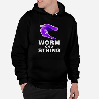 Worm On A String Hoodie | Crazezy