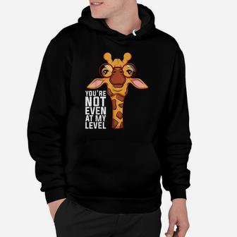 Youre Not Even At My Level Hoodie | Crazezy