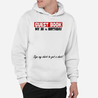 30 Th Birthday Party Gift For Sign Hoodie | Crazezy DE