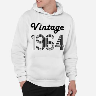 56Th Birthday Gift For Her 56 Year Old Daughter Vintage 1964 Hoodie | Crazezy AU