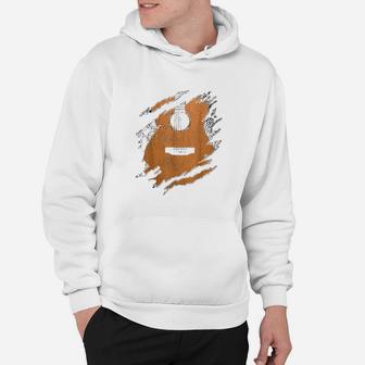 Acoustic Music Guitarist Musician Hoodie - Thegiftio