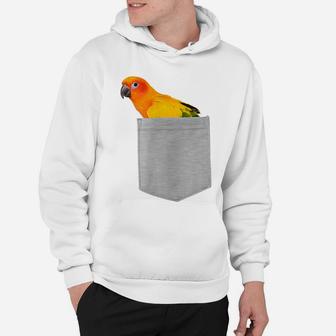 Animal In Your Pocket Sun Conure Parrot T Shirt Hoodie | Crazezy UK