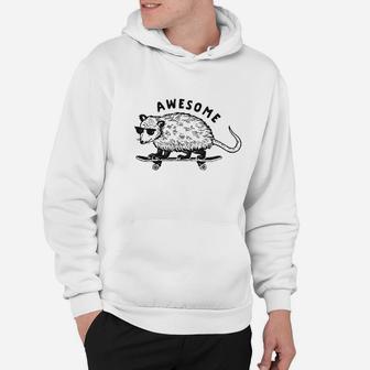 Awesome Possum Animal Lover Hoodie | Crazezy