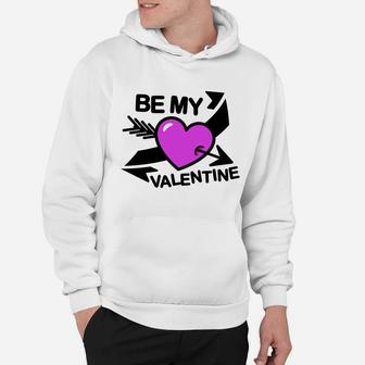 Be My Valentine Pink Heart Hoodie - Thegiftio UK