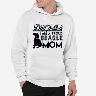 Beagle I Am A Proud Beagle Mom Cool Hoodie - Thegiftio UK
