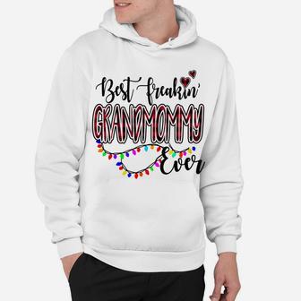 Best Freakin' Grandmommy Ever Christmas - Grandma Gift Sweatshirt Hoodie | Crazezy DE