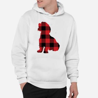 Best Shih Tzu Dad Ever Red Plaid Christmas For Dog Lovers Hoodie | Crazezy