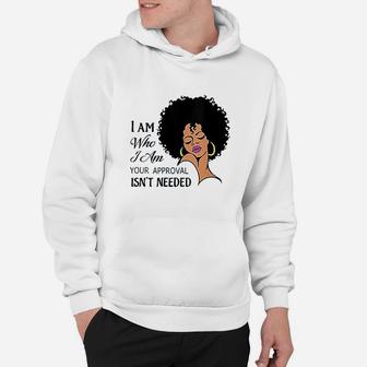 Black Queen Lady Curly Natural Afro African American Ladies Hoodie | Crazezy