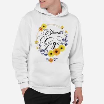 Blessed Gigi Shirt For Women Beautiful Flower Floral Hoodie | Crazezy