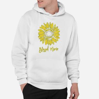 Blessed Mama Sunflower Hoodie | Crazezy UK
