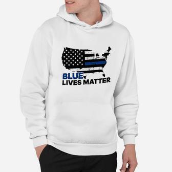 Blue Lives Matter Hoodie | Crazezy AU