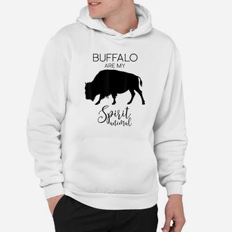 Buffalo Bison Spirit Animal Hoodie | Crazezy