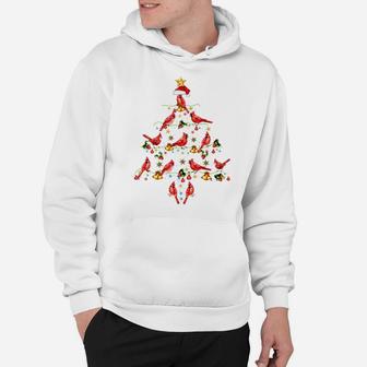 Cardinal Bird Ornament Decoration Christmas Tree Xmas Gifts Sweatshirt Hoodie | Crazezy DE