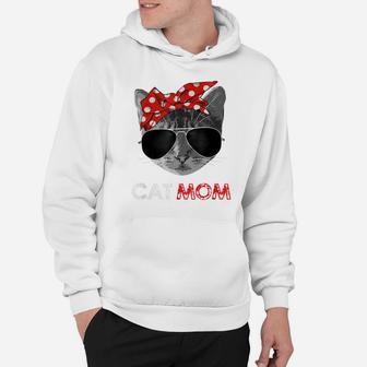 Cat Mom Shirt Mother's Day Gift For Cat Lovers Hoodie | Crazezy CA